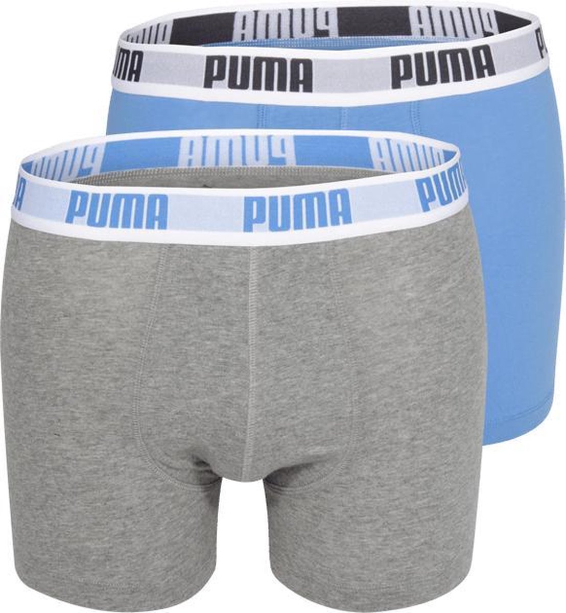 PUMA Basic 2P Heren Boxershort - Maat S | bol.com