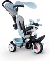 Smoby - Baby Driver Plus Blauw - Driewieler - Loopfiets