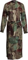 River Woods Midi-jurk in viscose in multi