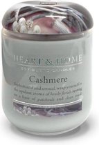 Heart & Home geurkaars in pot  (L) - Cashmere
