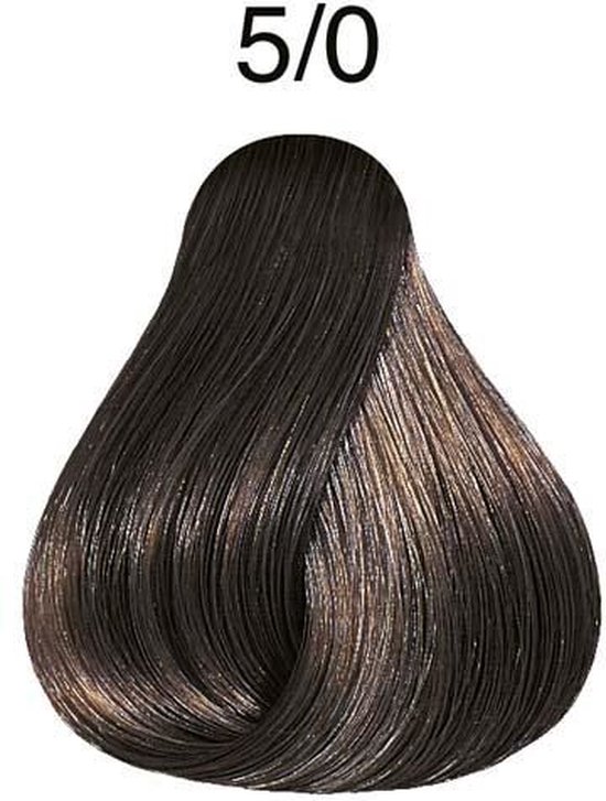 Kadus Permanent Farbe 5/0 Hellbraun – Professionelle Haarfärbung, 60 Ml, Bis 100% Grauabdeckung