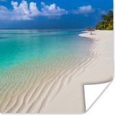 Affiche Mer - Plage - Eté - 50x50 cm