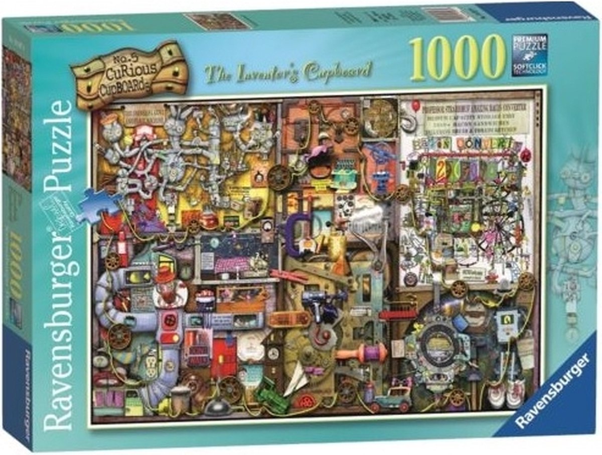 Ravensburger Puzzle Cucina curiosa scaffale Colin Thompson Adulti