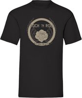T-shirt Rock and Roll nude - Black (XS)