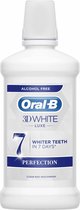3x Oral-B Mondwater 3D White Luxe Perfection 500 ml