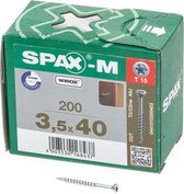 Ø d1 3.5 mm, dk 6 mm, Ls 40 mm, 200 pces