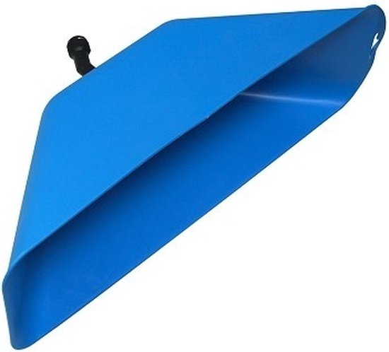 Spuitkap Matabi rechthoekig met elleboog (blauw)