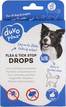 Duvo+ Vlo & teek stop anti-parasiet pipetten hond 5x2ml