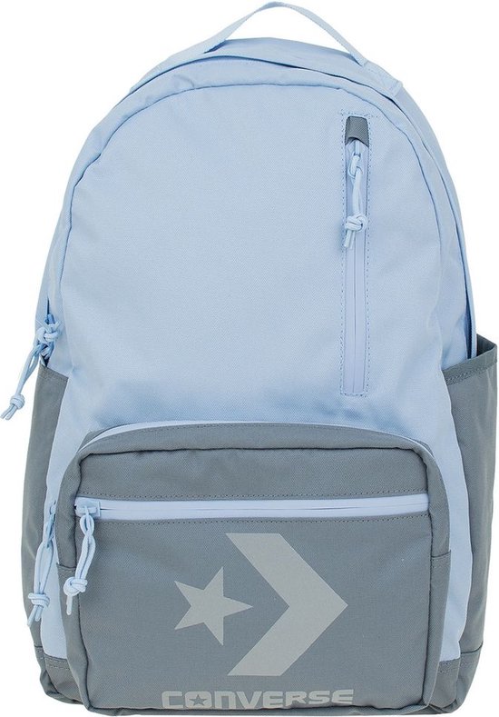 Converse Block Essential Backpack Blue/Grey | bol.com
