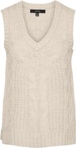 Vero Moda Trui Vmbriella Sl V-neck Vest Ga Bf 10254116 Birch Dames Maat - XL