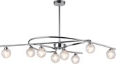 LOTTO2 Hanglamp G9 8x Rechthoekig Transparant