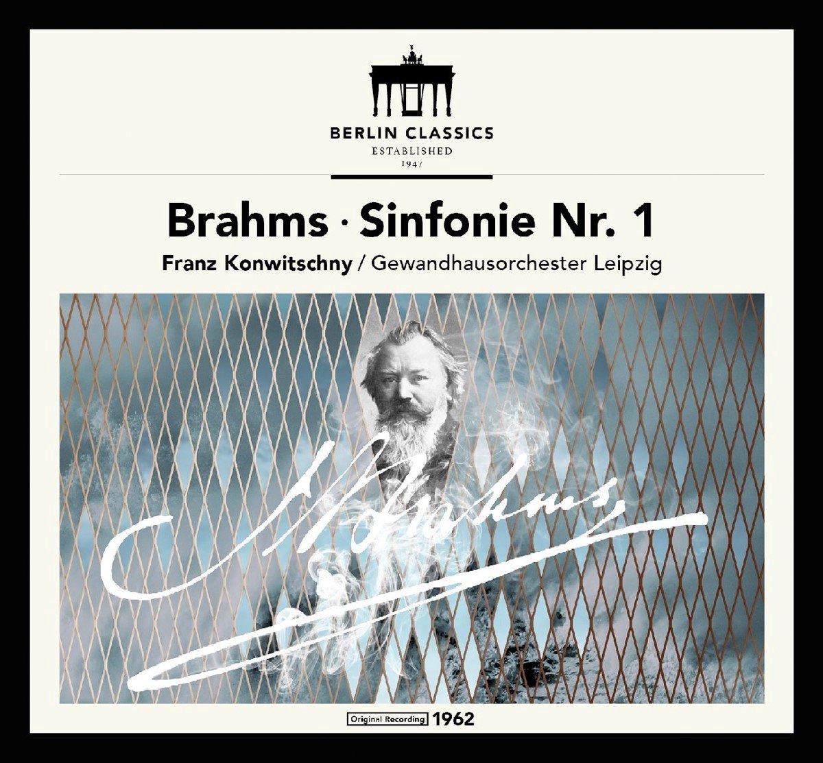 Gewandhauser Orchester Leipzig, Franz Konwitschny - Brahms: Sinfonie No.1 (CD)