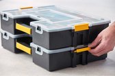 Stanley SortMaster Organizer Combipack 2 stuks - vergrendelbaar - Stapelbaar -  33x43x9 cm
