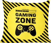 Sierkussens - Kussentjes Woonkamer - 45x45 cm - Gaming - Quotes - Controller - Gaming zone - Game