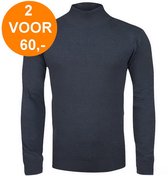 New Republic –  Heren Trui met Turtleneck Col – Antraciet Grijs