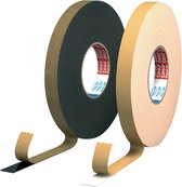 tesa® double sided PE foam tape for general mounting applications. PE foam backing, acrylic adhesive.