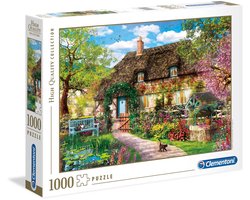 Clementoni - Puzzel - 1000 Stukjes - Oud plattelandshuisje - High Quality Collection - Puzzel Voor Volwassenen