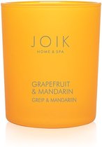 Joik Geurkaars Grapefruit  & Mandarin 150 Gram Glas Oranje