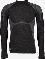 Heatkeeper Heren Thermo Shirt - Zwart Melange, Medium - Zwart Melange - M