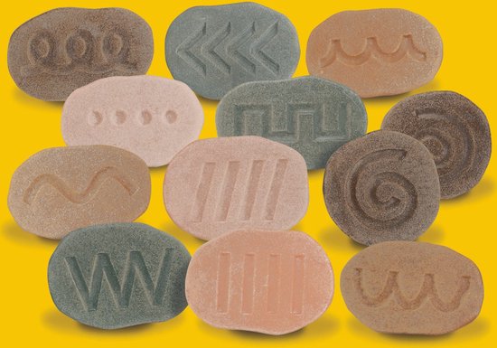 Thumbnail van een extra afbeelding van het spel Voel schrijfpatroon stenen