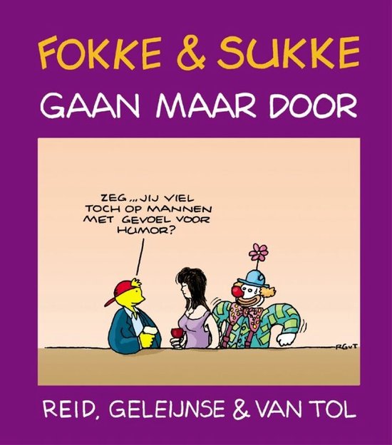 Cover van het boek 'Fokke & Sukke / 8 gaan maar door' van  Geleijnse en  Reid