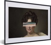 Cadre photo avec. Affiche - Johanna Henriëtte Engelen - Dubois Drahonet - Peinture - 40x30 cm - Cadre affiche