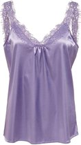 Only Top Onlzia S/l Top Satin  Nl Ptm 15262521 Chalk Violet Dames Maat - XS