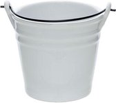 Bucket White Mini Bucket D10.3xh9.7cm 40