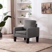 Medina Fauteuil kunstleer grijs