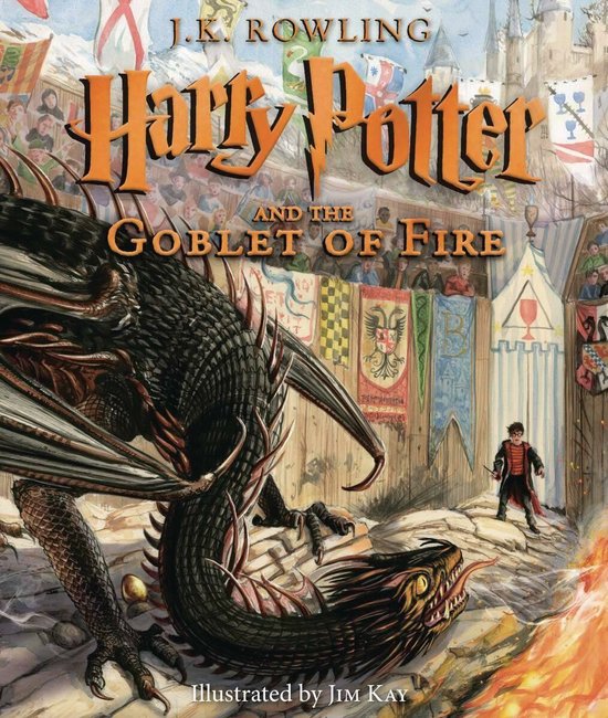 Harry Potter and the Goblet of Fire - cover
