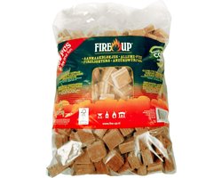 Fire-Up aanmaakblokjes voordeelbox met 1152 stuks - 6x 192st