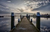 Steiger in een Haven in Nederland op Puzzel - Moeilijke Puzzel 1000 stukjes |Nederland - Landschap - Fons Kern