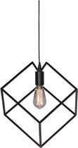 Hanglamp Angolo Mat Zwart  1Lichts 25cm