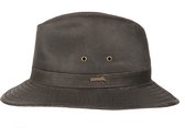 Hatland - Stoffen hoed voor heren - Orville - Bruin - maat S (55CM)