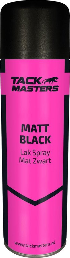 Lak spray mat zwart