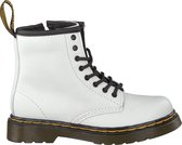 Dr Martens 1460 K Delaney Veterboots - Laarzen Met Veters - Meisjes - Wit - Maat 26