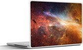 Laptop sticker - 15.6 inch - Ruimte - Sterren - Kleuren
