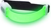 Led Armband USB trio colour| BEE SAFE trio colour | hardloop verlichting | sportarmband