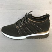 La Strada sneakers khaki knitted