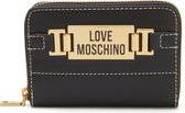 Love Moschino Dames ritsportemonnee Kunstleer - zwart