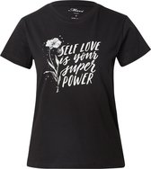 Mavi shirt self love Zwart-S