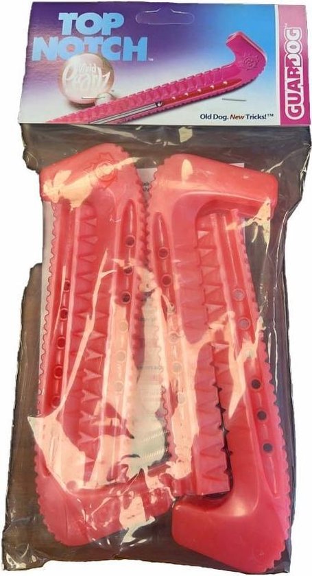 Heveer schaatsbeschermers Elastische schaatsbeschermers Schaatsen accessoires voor kunstschaatsschoenen hockeyschaatsen 1 paar roze