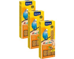 Vitakraft Parkiet Kracker 3 stuks - Vogelsnack - 3 x Honing