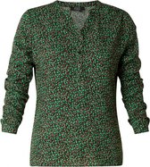 ES&SY Zosia Blouse - Green/Multi-Colour - maat 44