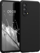 kwmobile telefoonhoesje geschikt voor OnePlus Nord CE 5G - Hoesje met siliconen coating - Smartphone case in zwart
