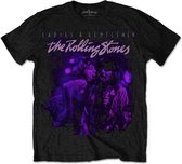 The Rolling Stones Heren Tshirt -XL- Mick & Keith Together Zwart