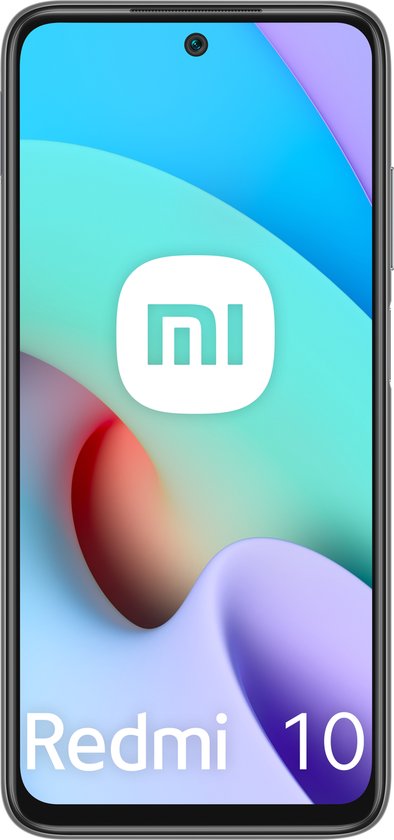 Xiaomi Redmi 10 16,5 cm (6.5") Dual SIM Android 11 4G USB Type-C 4 GB 64 GB 5000 mAh Koolstof, Grijs