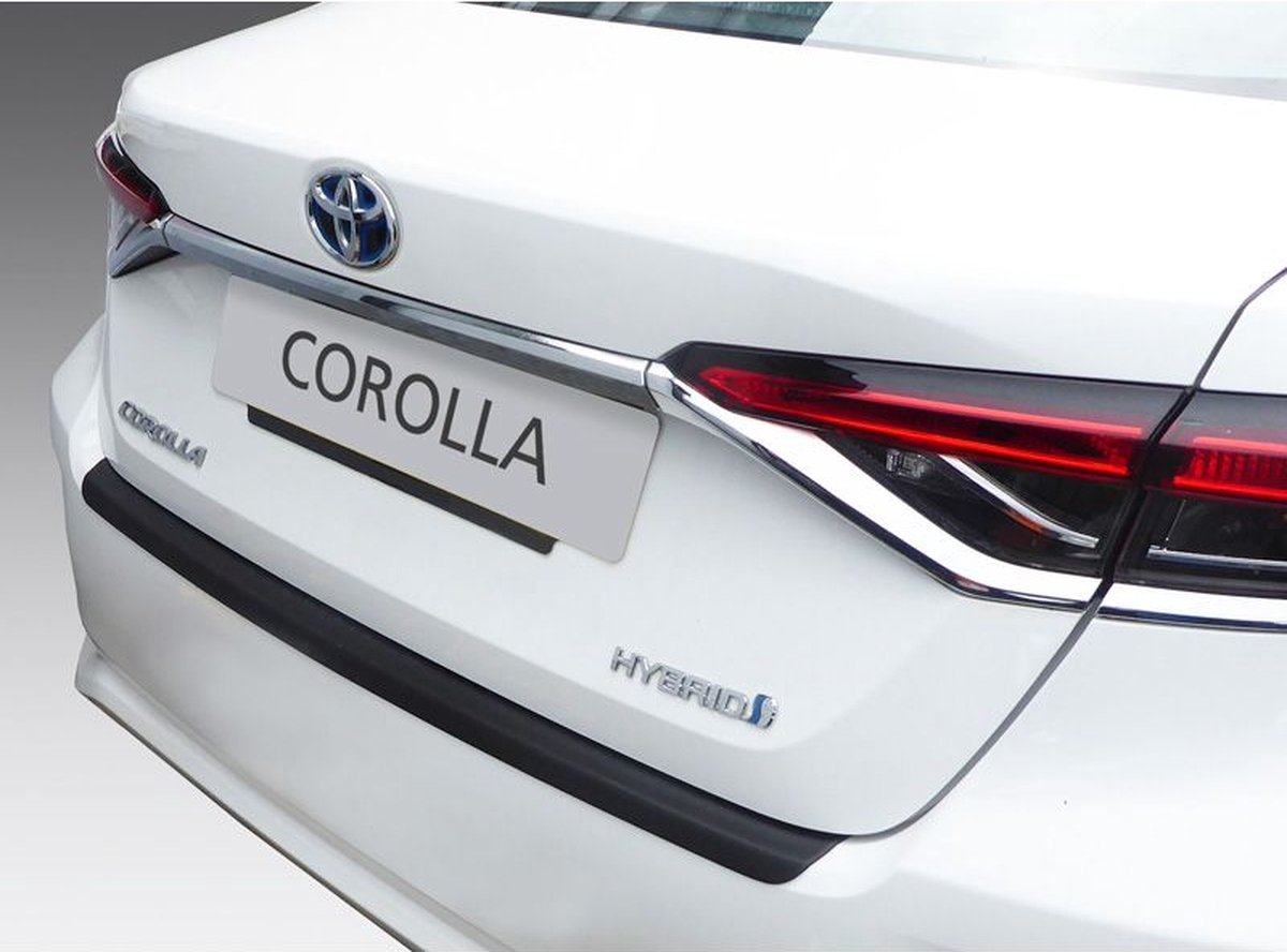 ABS Achterbumper beschermlijst passend voor Toyota Corolla Sedan 2019- Zwart
