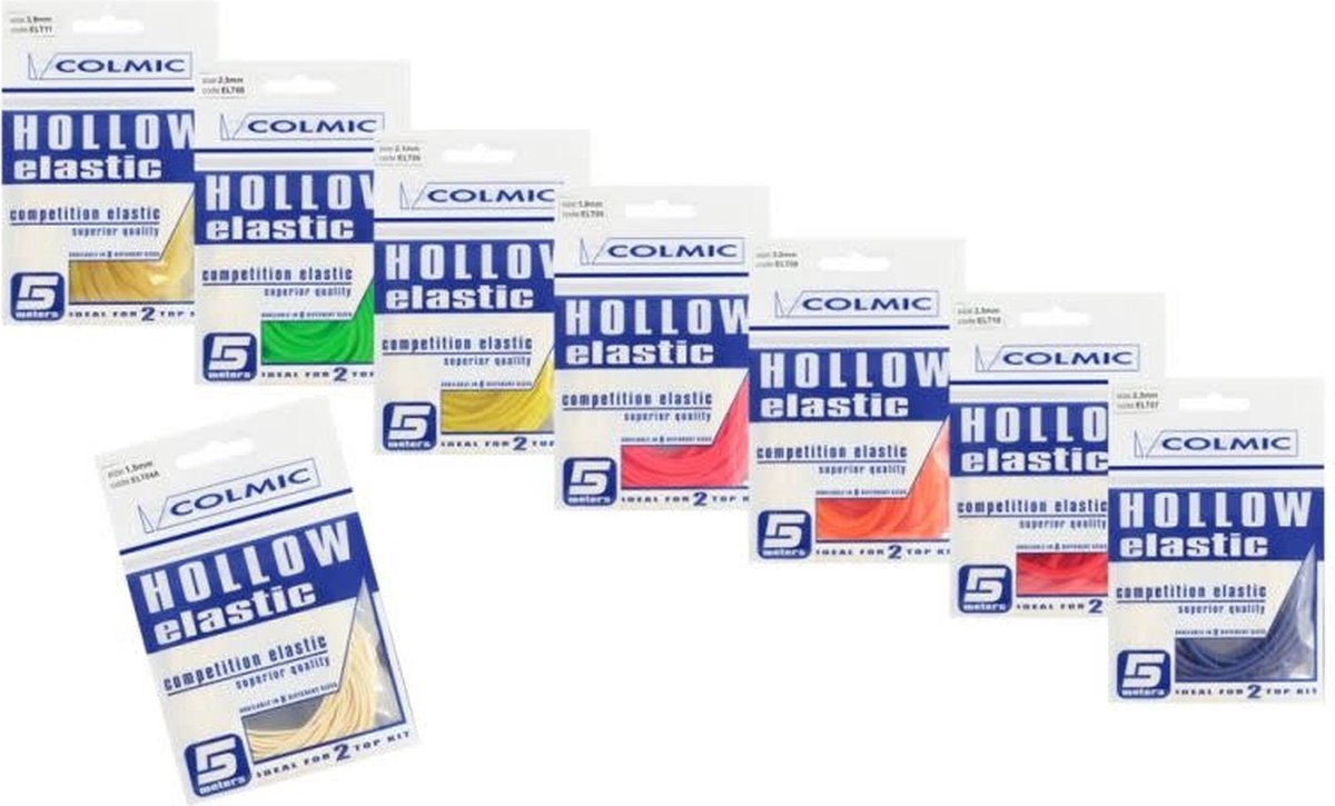 Colmic Hollow Elastic 5m - Maat : 2.30mm