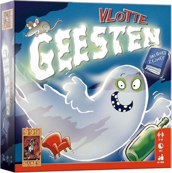 Thumbnail van een extra afbeelding van het spel Spellenbundel - Kaartspel - 2 stuks - Skip-Bo & Vlotte Geesten